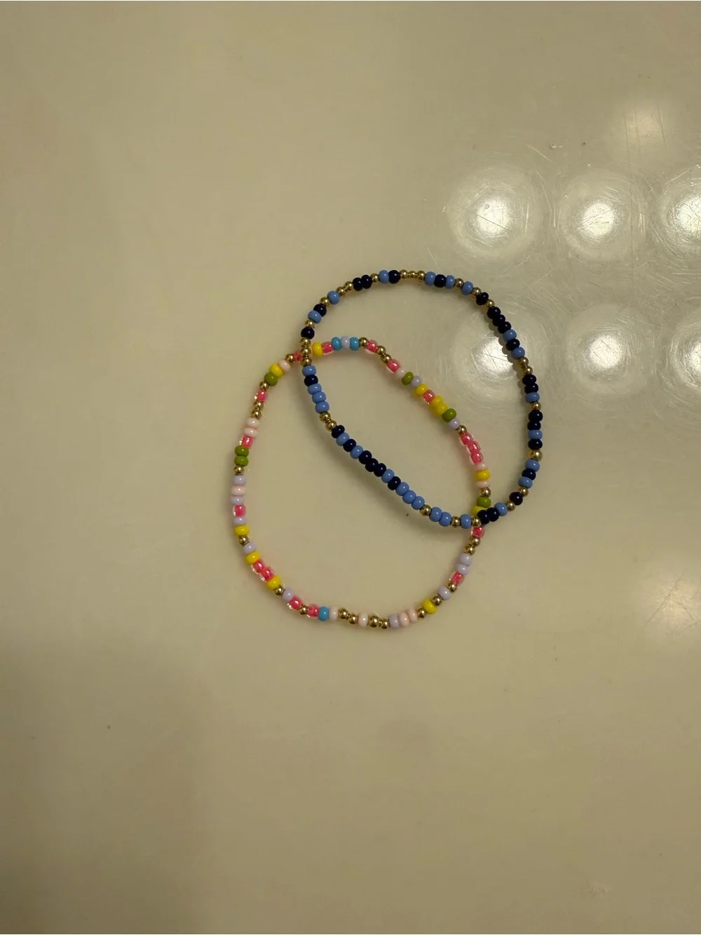 Beaded blondes bracelets